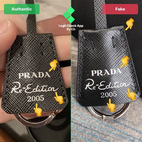 prada re edition 2005 authenticity check|how to identify prada purses.